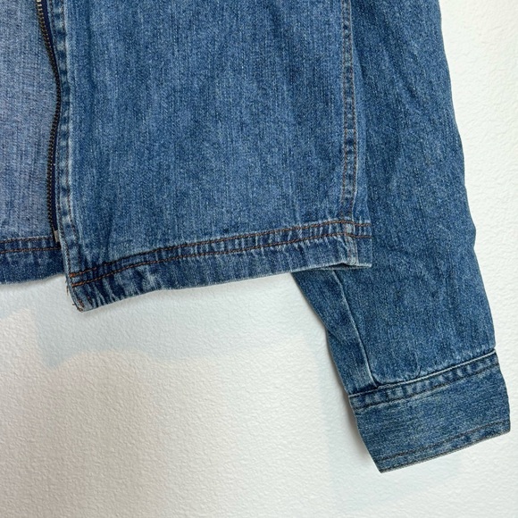 CLIO - 90s Denim Jean Jacket, Small - Picture 4 of 5